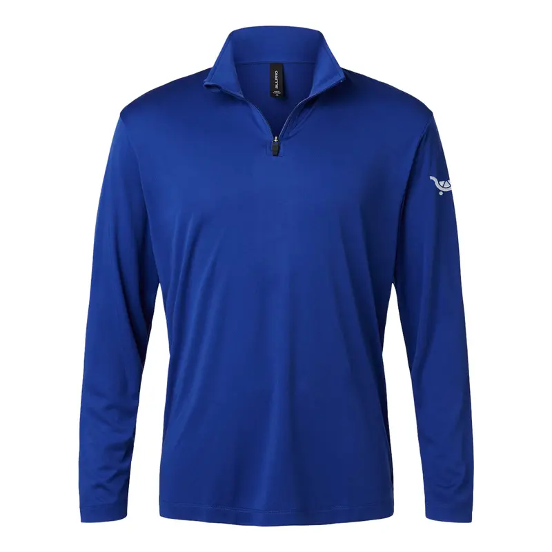 Allpro Men'S Moisture-Wicking Quarter-Zip Performance Top 1