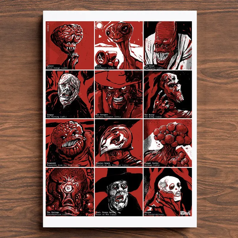 Black, White & Red Art Series: Volume 2 1
