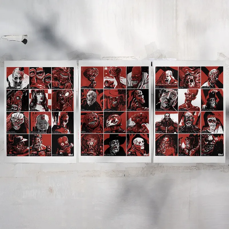 Black, White & Red Art Series: Volumes 1–3 Bundle 1