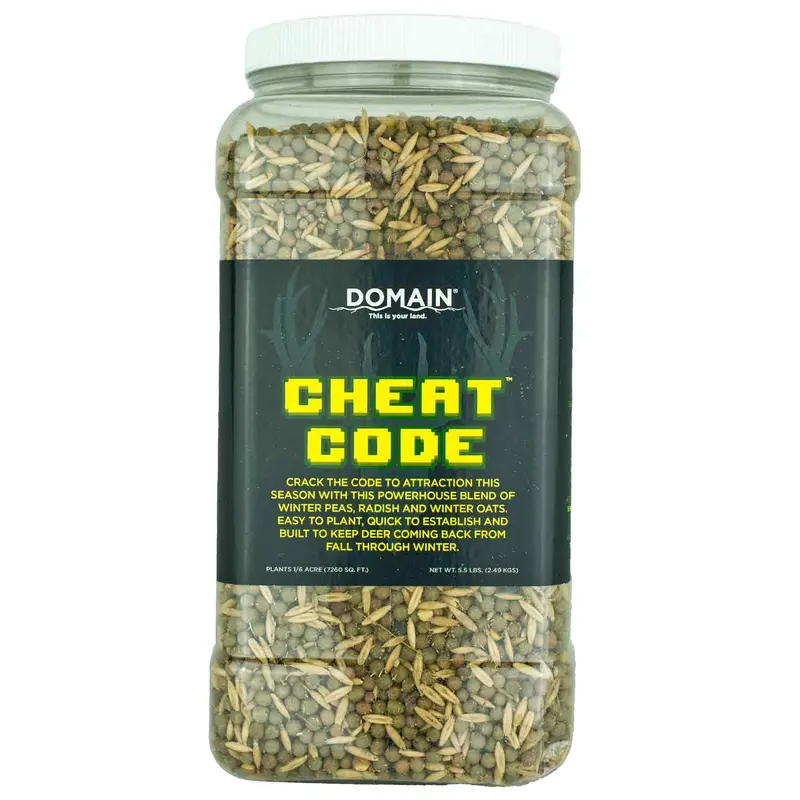 Domain Cheat Code Micro Food Plot Seed Blend For Wildlife Attraction 1