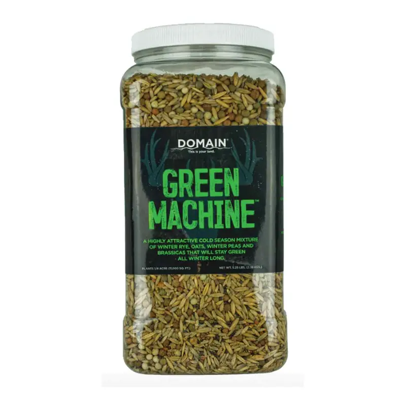Domain Green Machine Food Plot Seed – 1/4-Acre Coverage Mix 1