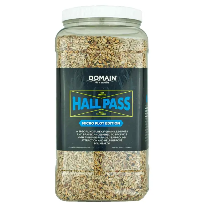 Domain Hall Pass Micro-Plot Seed Blend For Small Areas 1