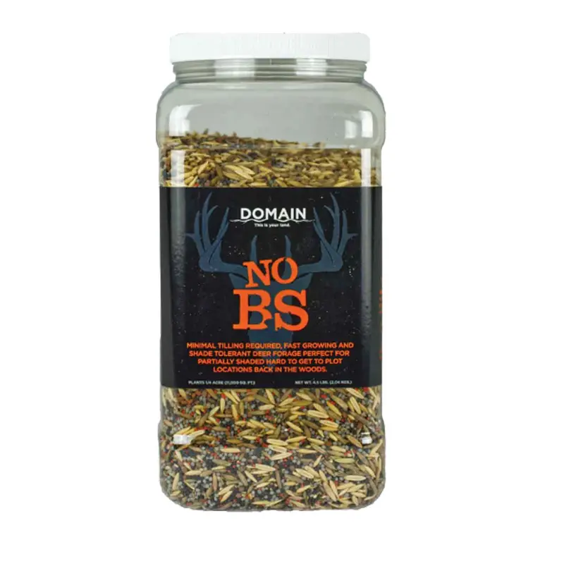 Domain No Bs No-Bullsh*T Food Plot Seed – Simplified, Effective Blend 1