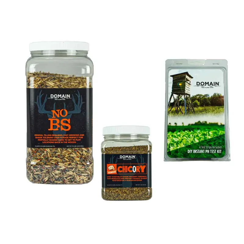 Domain No-Till Food Plot Bundle – Minimal-Prep Planting Solution 1