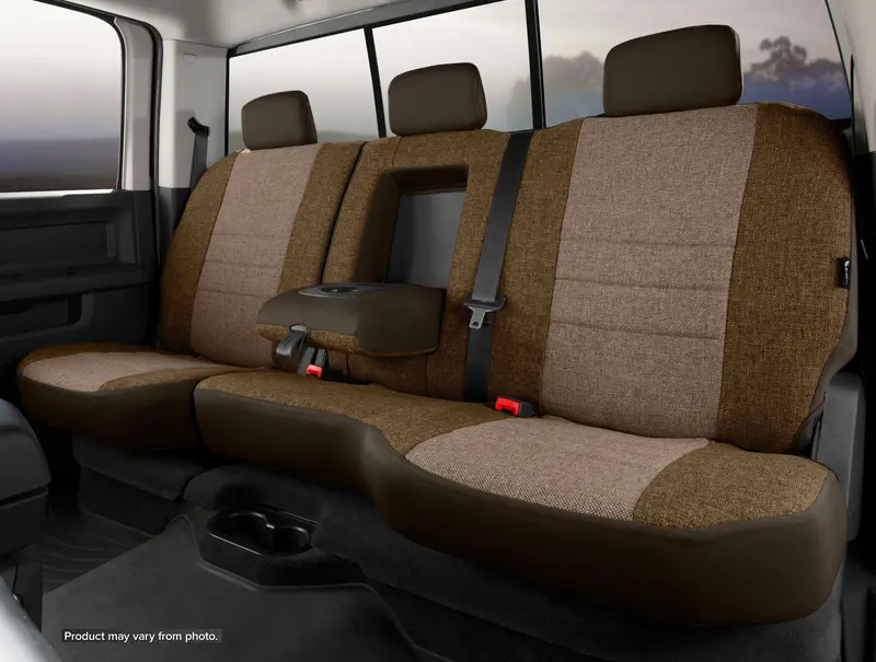 Fia Oe32-35 Gray Oe30 Series Custom-Fit Rear Seat Covers – Premium Tweed Fabric, Exact Vehicle Match 1