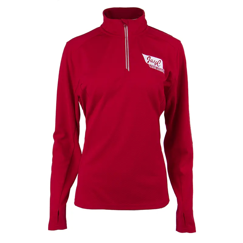 Klv-321 | Women’S Quarter-Zip Fleece Pullover Top 1