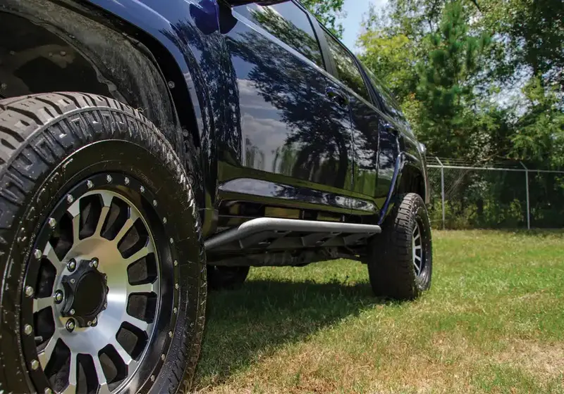 N-Fab Tst10-Tx Trailslider Cab-Length Running Boards – Two-Step Black Textured System For 2010–2023 Toyota 4Runner (Excl. Limited & Early Sr5 Models) 1