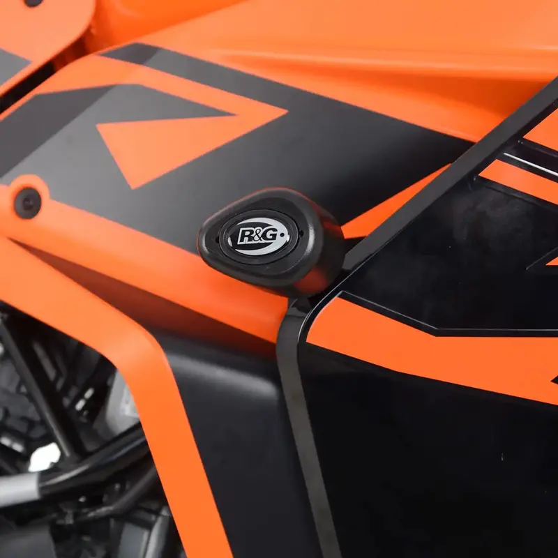 R&G Aero-Style No-Cut Crash Protectors – Ktm Rc 390/125/200 (2022–2024) 1