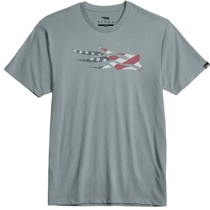 Sitka Icon Flag Ii Crewneck T-Shirt – Signature Outdoor Style
