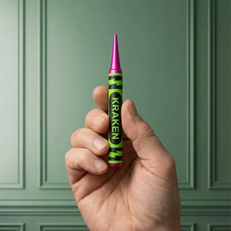 Slice-Free Crayon Divot Tool – Melon-Colored Golf Repair Tool 1