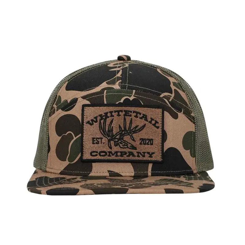 Whitetail Company Old School Duck Camo Baseball Cap – Classic Fit 1