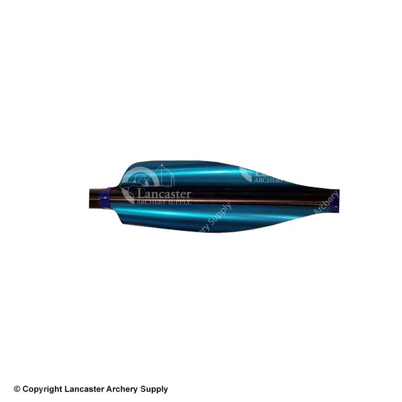 Xs Wing Metallic Vane - Medium Stiffness, 50Mm Length, High-Teal, Right-Hand 1