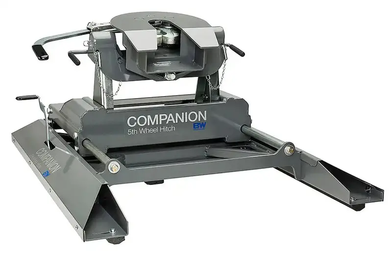 B&W Companion Slider 5Th Wheel Hitch — Rvk3405 Kit Compatible With Turnoverball, 20,000-Lb Capacity 1