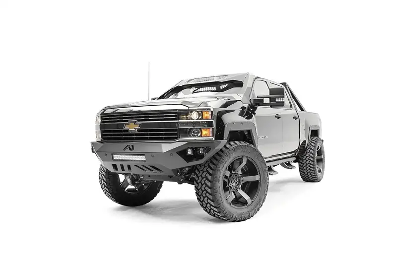 Fab Fours Tf3000-B Open Fender System — Uncoated, Paint-Ready Off-Road Enhancement 1