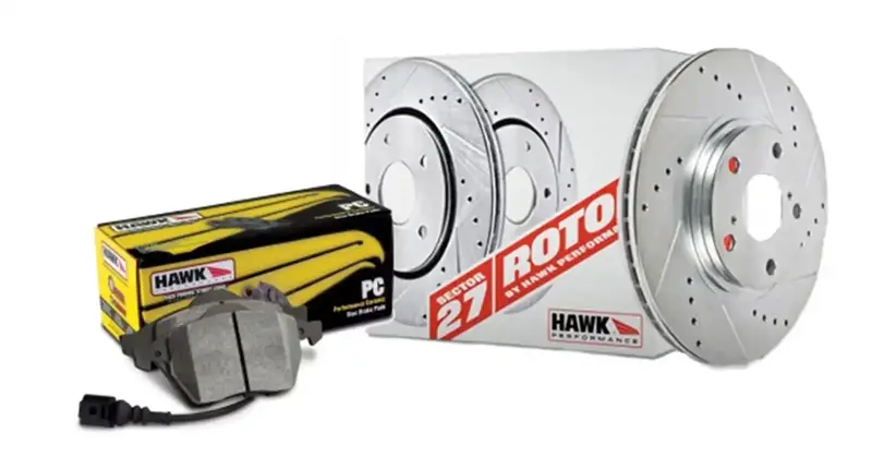 Hawk Performance Hk4405.323Z Sector 27 Rear Brake Kit With Performance Ceramic Pads (Limited Stock) 1