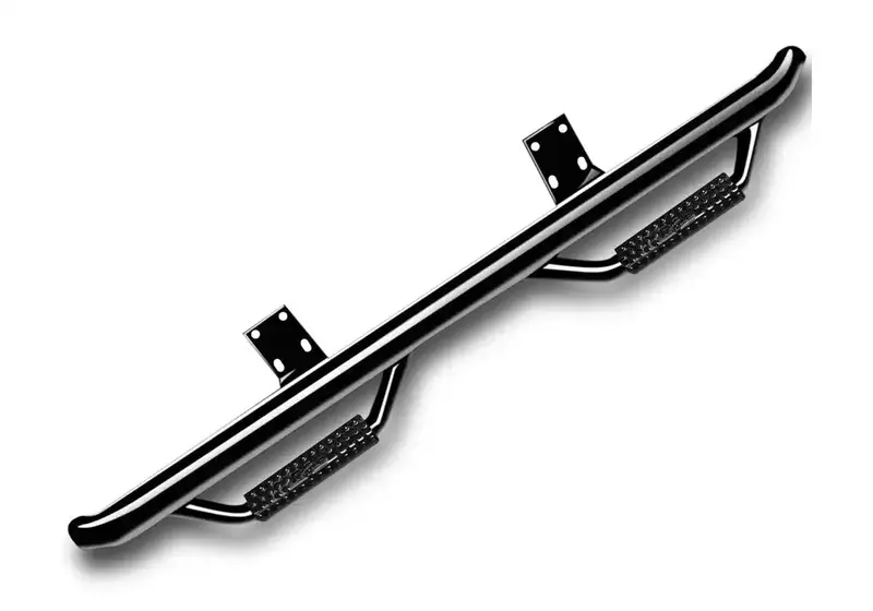 N-Fab T0678Cc Gloss Black Nerf Steps For 2005–2015 Toyota Tacoma Double Cab 1