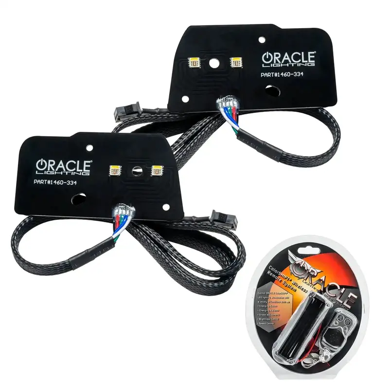 Oracle Lighting 1460-330 Colorshift Rgb+W Drl Kit — Headlight Upgrade For 2021–2022 Ford F-150 1