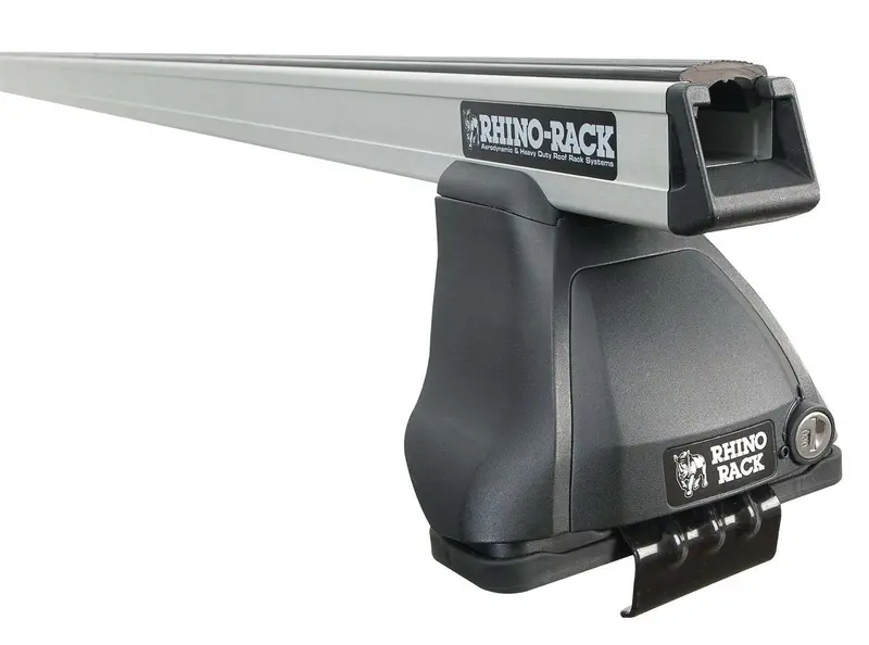 Rhino-Rack Ja3997 Heavy-Duty Silver 2-Bar Roof Rack – 2500 Series 1